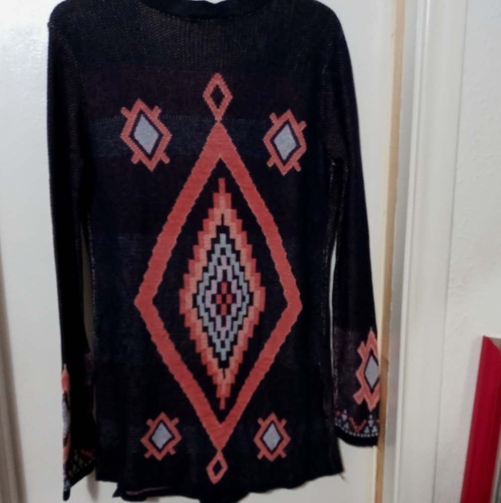 Open designer sweater